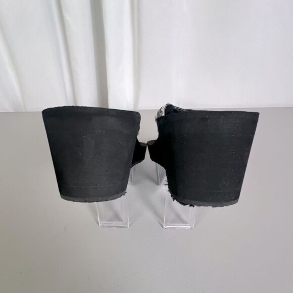 COACH JADEN WOMENS SANDALS BLACK SIZE 10B - Picture 4 of 11